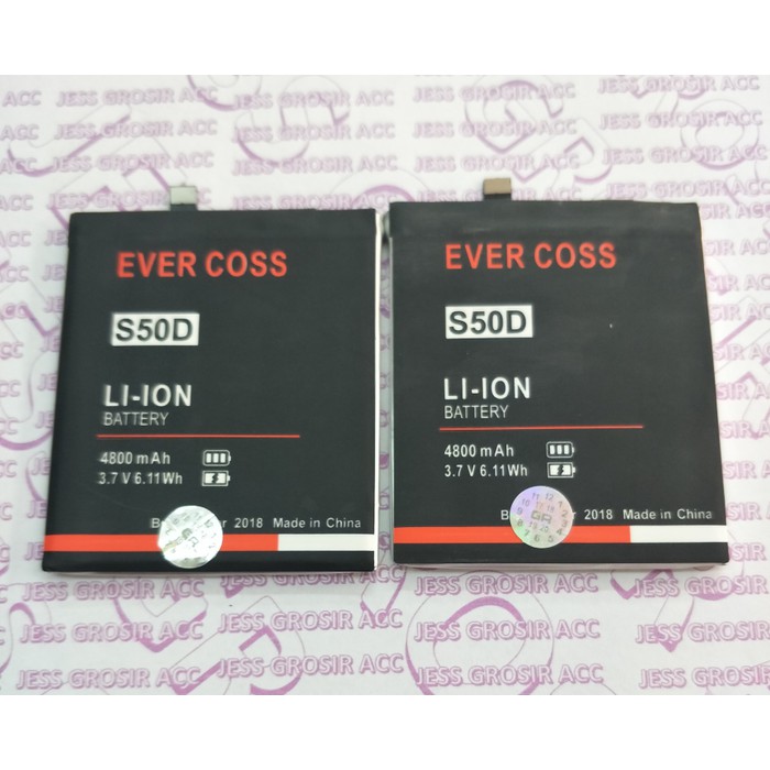 Baterai Battery Batre Double Power Evercoss Evercross S50D / Genpro X