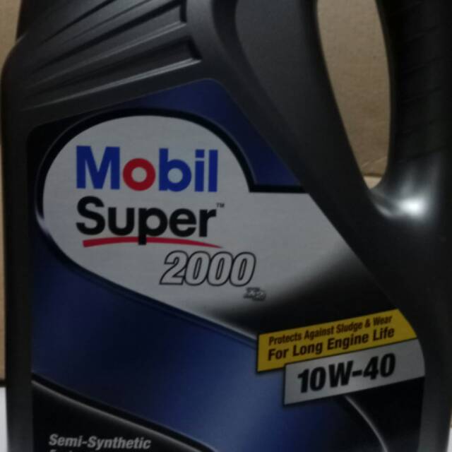 Oli Mobil Super 2000 SAE 10W-40 . 4x4L