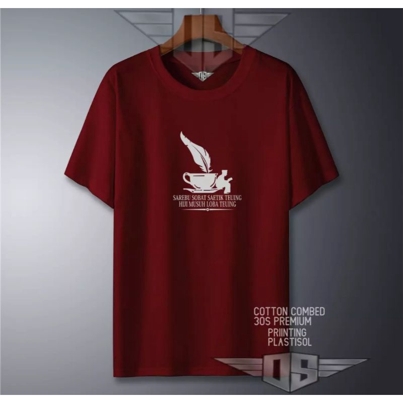 kaos distro/kaos kata sobat se'etik/kaos kata kata lucu-kata unik/kaos anak santri