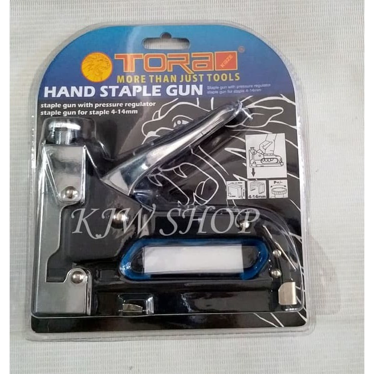

Staple Gun Tacker / Stapler / Staples Tembak PLASTIC merk TORA
