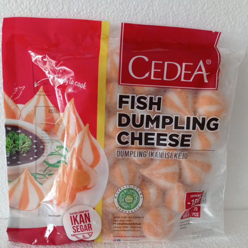

Cedea Fish Dumpling Cheese 500g