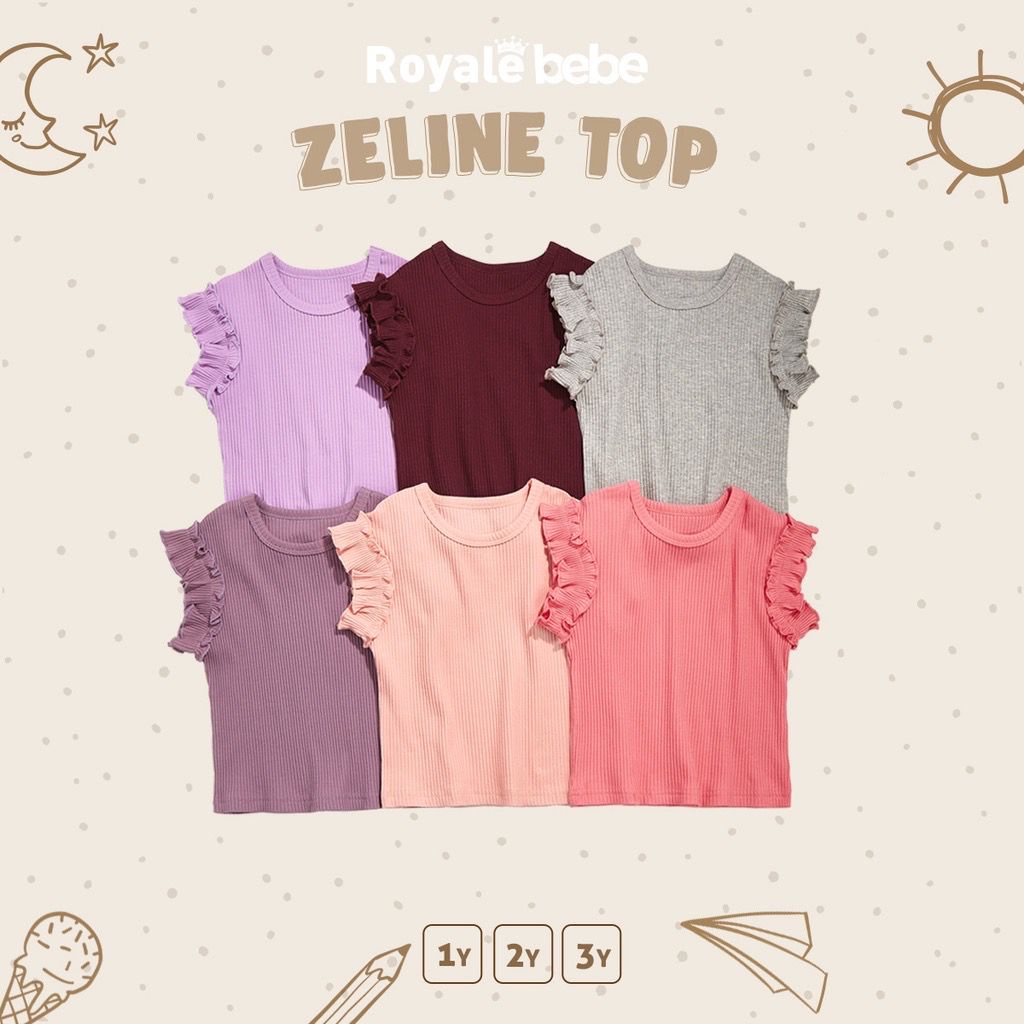 Royale bebe Baby Zeline Top - Baju Anak