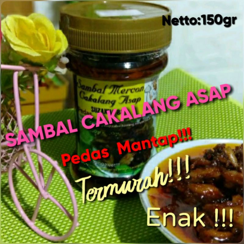 Sambal/sambel cakalang asap 150 gr SUZANNA 88 paling enak!!!