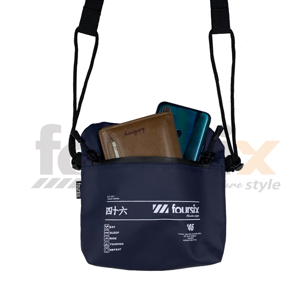 Shoulder Bag Unisex Tas Slempang Cordura Bimo Waterproof