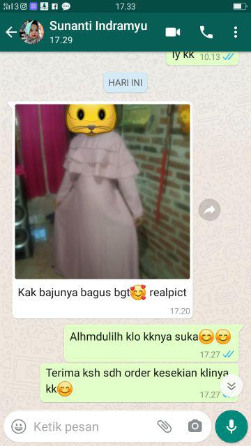 Gamis Meisya Style • Gamis Syari • Gamis Batik • Gamis Rempel Miring