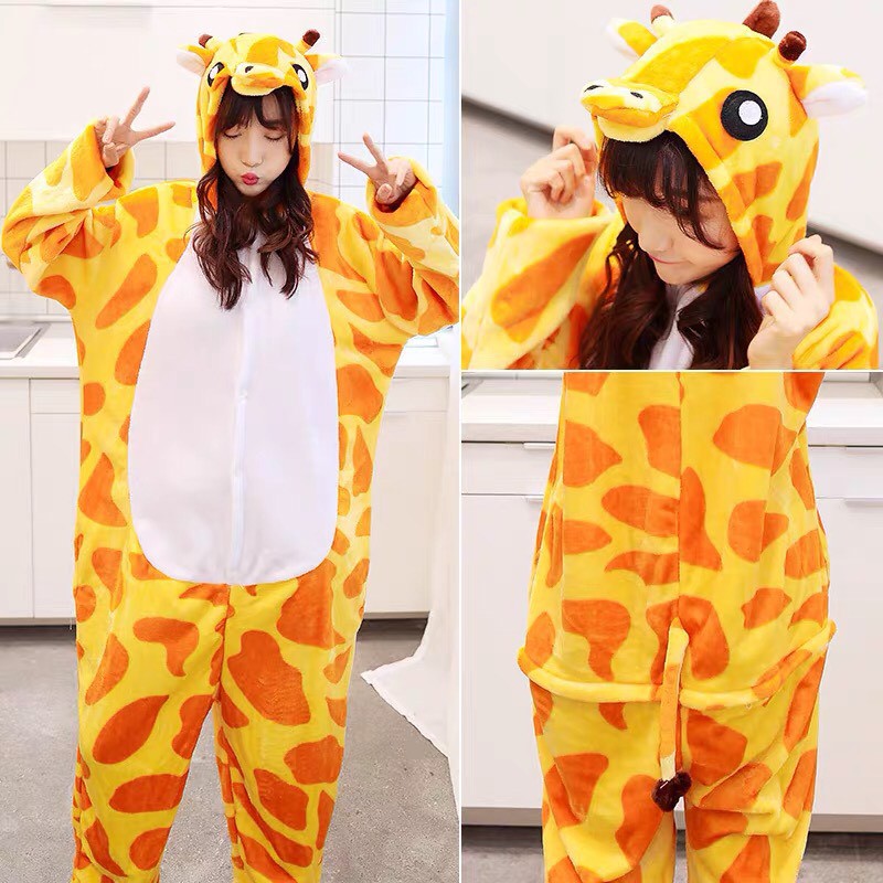 BAJU ONESIE JERAPAH GIRAFFE KOSTUM COSPLAY