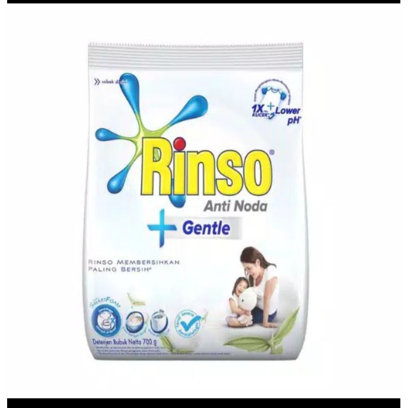 RINSO Gentle Deterjen Bubuk 700g