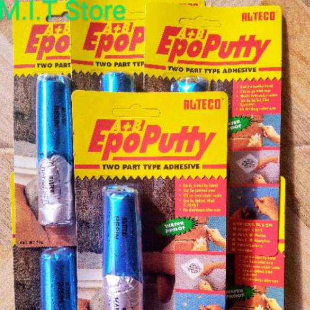 

Epo Putty 50 Gram / Lem Alteco Epoputty /Lem Porting / Waterproof Glue (Original)