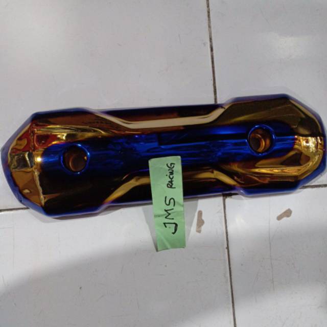 Tameng zoomer knalpot cover knalpot 2tone twotone honda beat vario 125 dan 150 scoopy