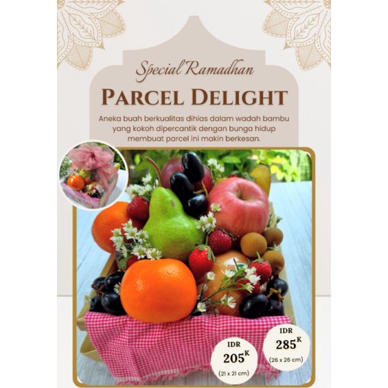 

Parcel Hampers Bingkisan Lebaran Ramadhan Buah Delight