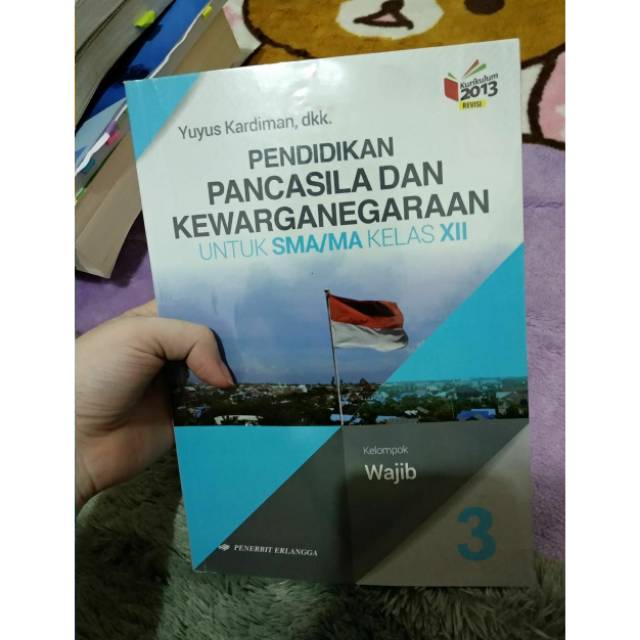 PRELOVED BUKU PPKn KELAS 12 SMA//KURIKULUM 2013//PENERBIT ERLANGGA//YUYUS KARDIMAN