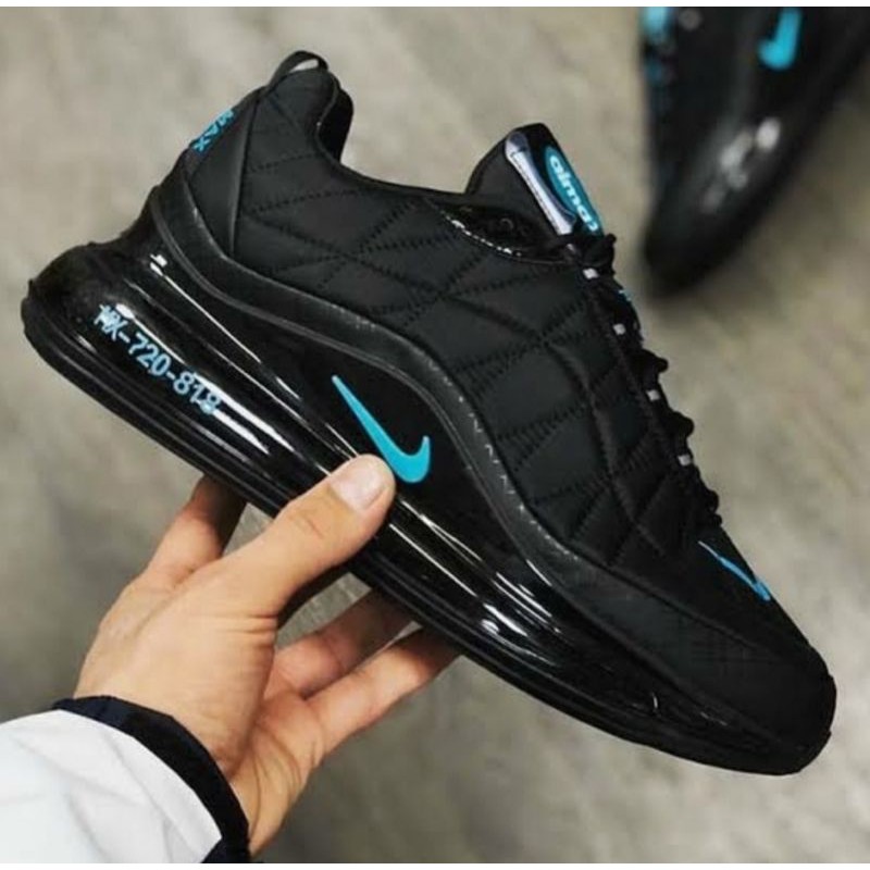 Sepatu Nike Air Max 720-818 Black Blue