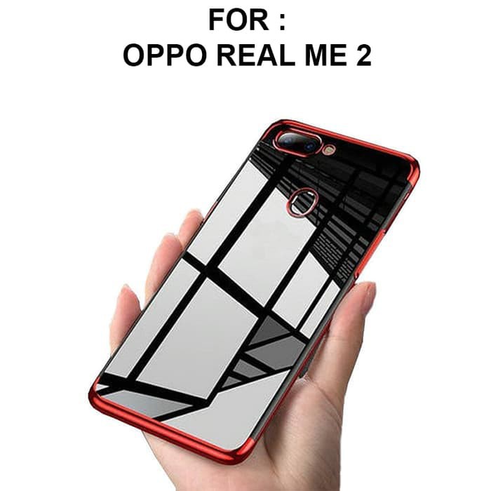 Tpu plating case Oppo Realme 2 / case hp / soft case Oppo Realme 2 / hard case