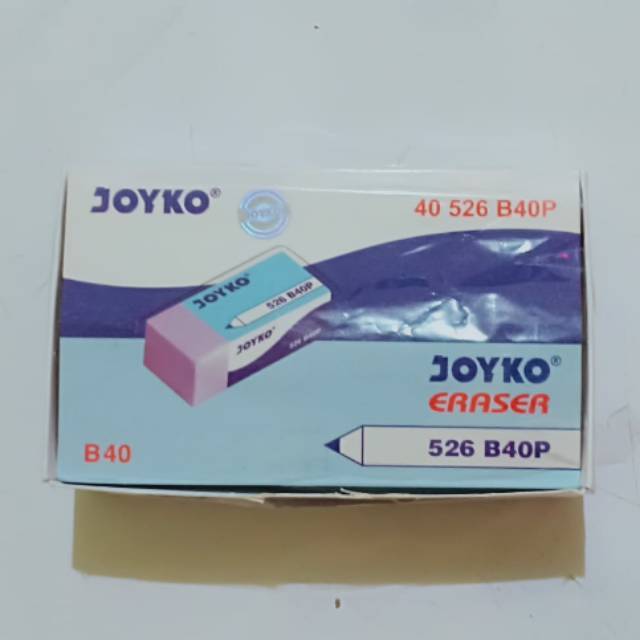 

Eraser / Penghapus Joyko 526 B40P (1 Ktk)