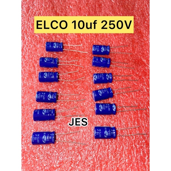 ELCO 10uf 250V  SAMWHA