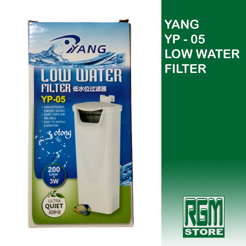 YANG YP05 yp 05 Low water filter kura kura reptil aquarium