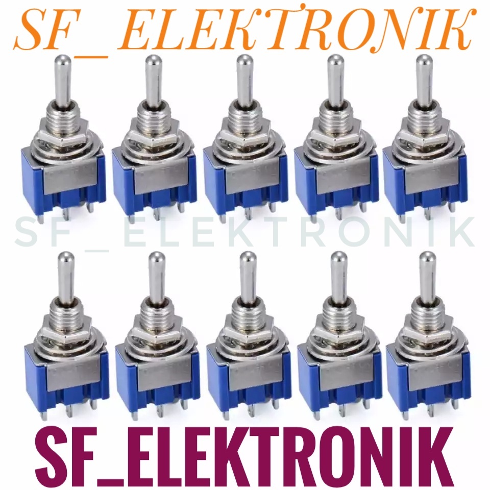 Saklar Switch Togel Toggle 3pin Kaki Kecil ON/ON