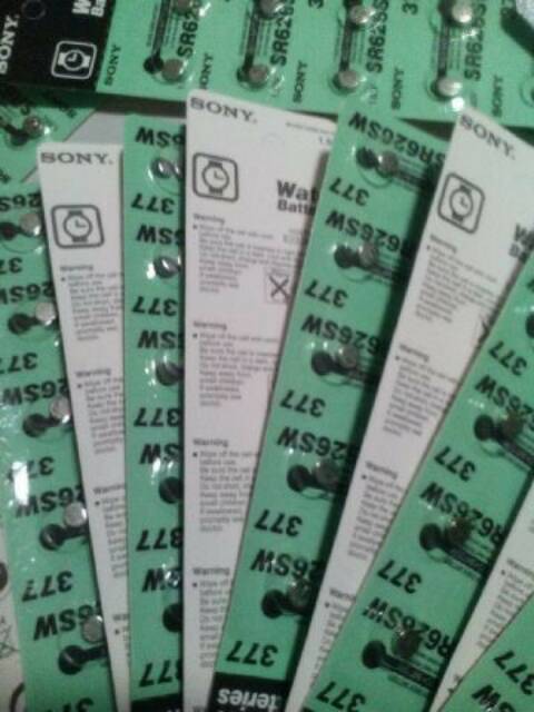 Batre Jam Sony 1.55V SR626 HARGA UNTUK PER BIJI