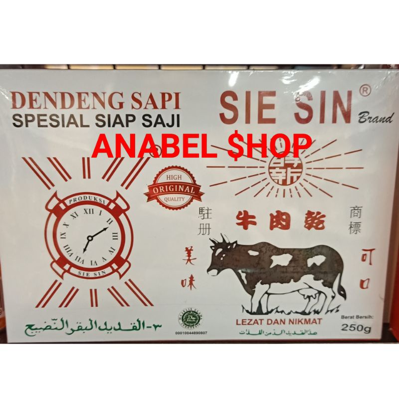 

Sie Sin Dendeng Sapi Spesial Siap Saji Siesin Special