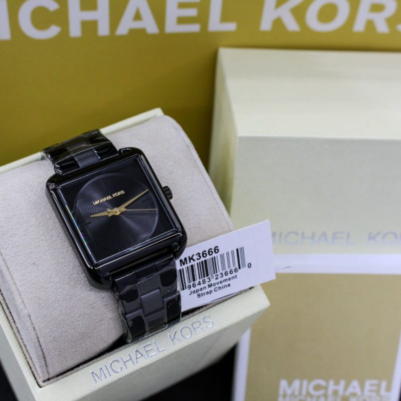 JAM TANGAN MICHAEL KORS WANITA MK-3666 STAINLESS STEEL ORIGINAL BM