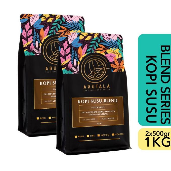 

[ COD ] ARUTALA Blend Coffee for kekinian kopi susu 1KG SALE Kode 970