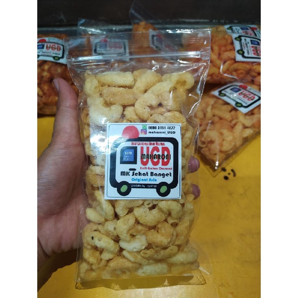 

Makaroni UGD Sehat Banget/cemilan makaroni original asin