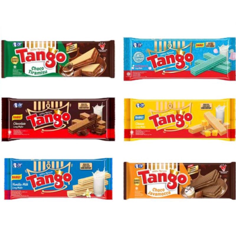 

Tango Tenggo Coklat Chocolate Tiramisu 130gr gr Besar Murah Termurah