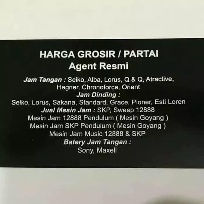 Jam dinding sakana Bandul Besar music