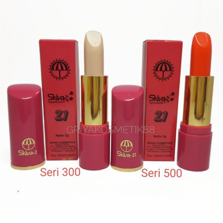 LIPSTIK SKIVA 21 BPOM ecer