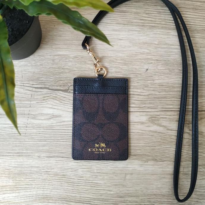 

[[COD]] Coach Lanyard id Case ready stock DISKON Kode 663