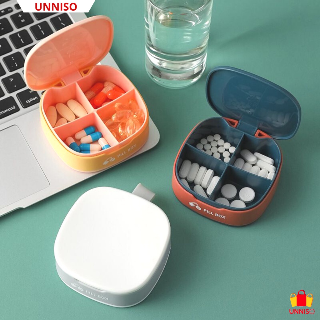 UNNISO - Kotak Obat Pill Box Portable KOP8