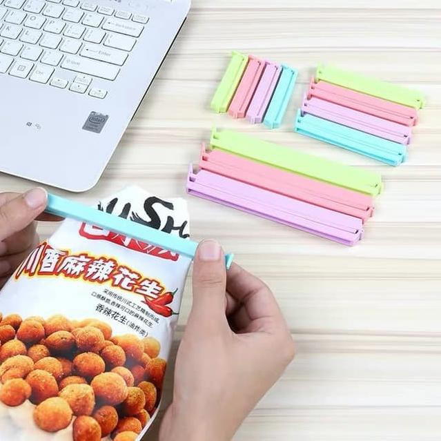 PENJEPIT KEMASAN SNACK / PENJEPIT PLASTIK MAKANAN CEMILAN JEPITAN SNACK PENYEGEL PLASTIK CLIP FOOD