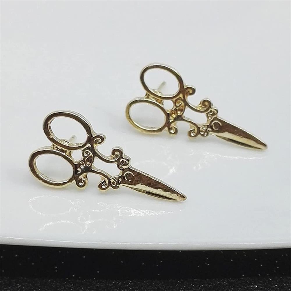 Lily Anting Gunting Kecil Hot Wanita Pria Perhiasan Hadiah Ear Stud