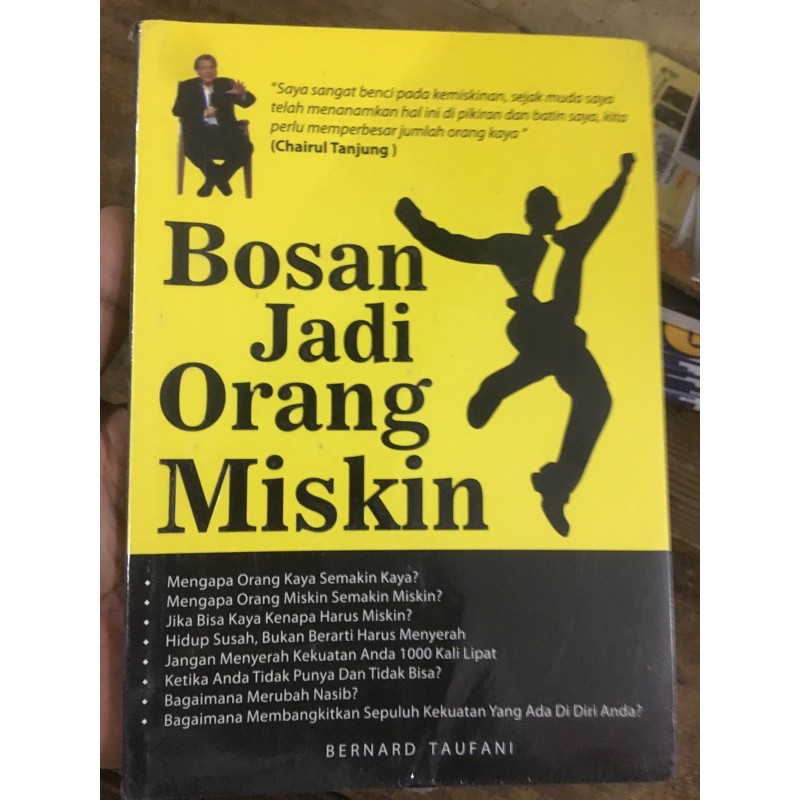 Bosan Jadi Orang Miskin Orisinil Halm200 Shopee Indonesia
