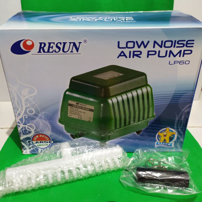 Resun LP60 LP 60 Blower Udara Aerator 14 Lubang 50 watt Low Noise