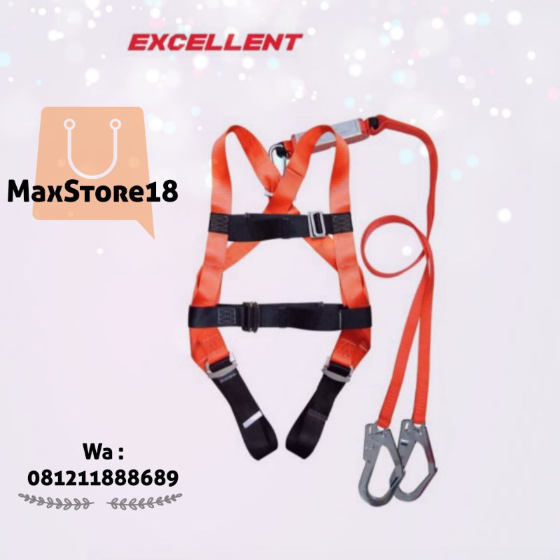 Safety Body Harness tali webbing Excellent