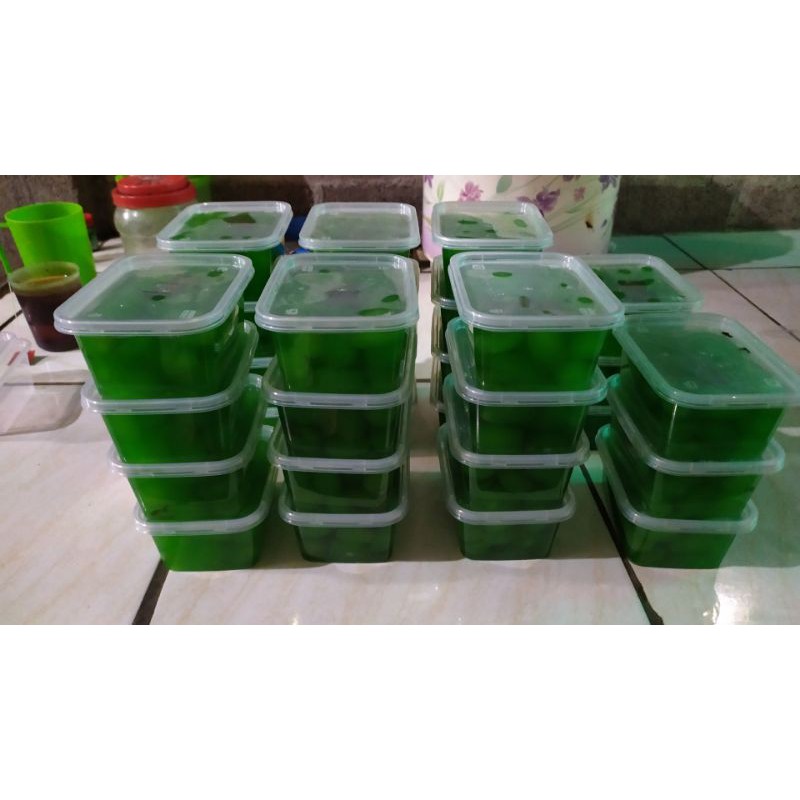 

Manisan Kolang Kaling Murah 1000ml Rasa Pandan & Coco Pandan