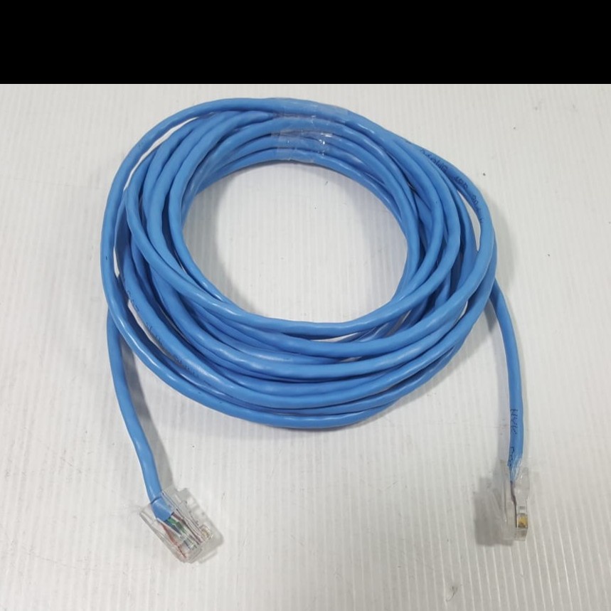 Kabel LAN Cat5e NYK RJ45 Biasa Permeter 10m-20m