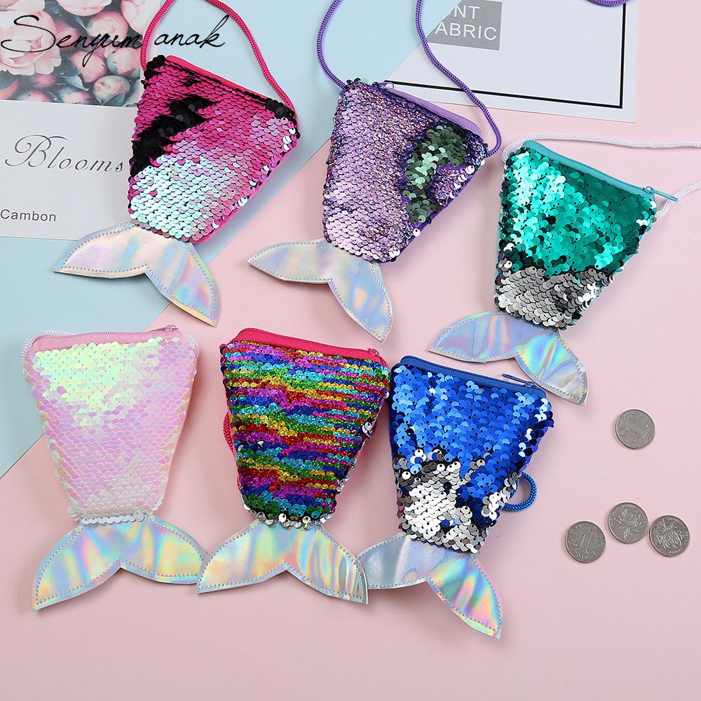 Tas Selempang Wanita Multifungsi Model Bucket Aksen Sequin 