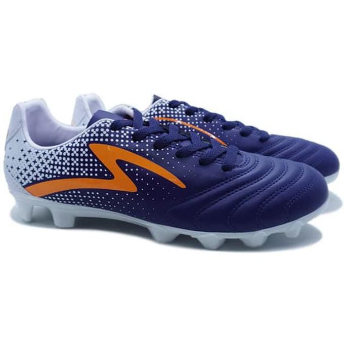 BI9 SALE Sepatu Bola Specs Stardust 19 FG (Galaxy Blue/Orange) SDWD
