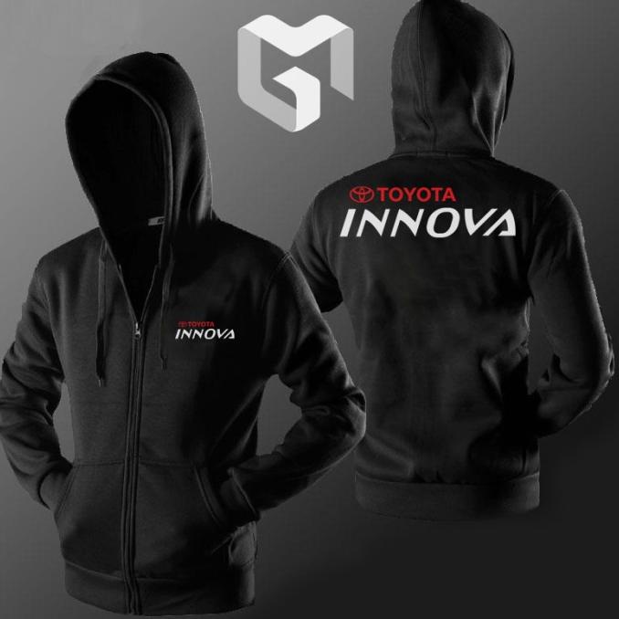 Jaket Hoodie Sweater Toyota Kijang Innova Sweatshirt Zipper