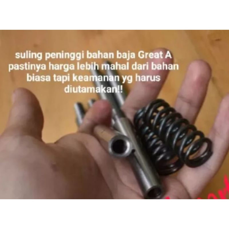 PAKET PENINGGI SHOCK SKOK SHOCK DEPAN BELAKANG MATIC METIK (Great -a)