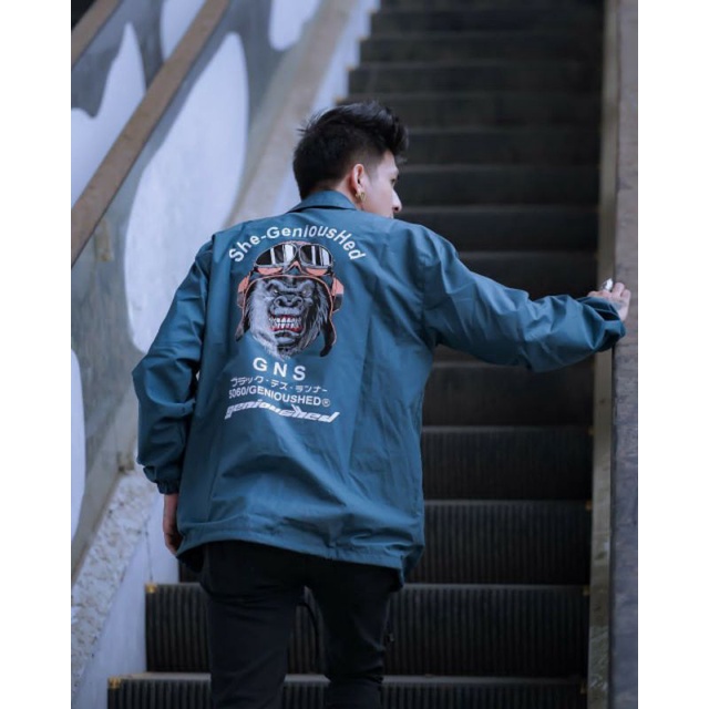 jaket genius parasut