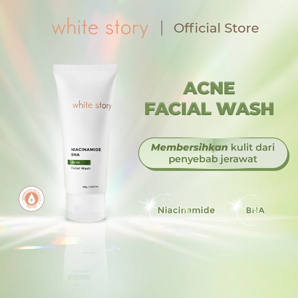 White Story Acne Facial Wash