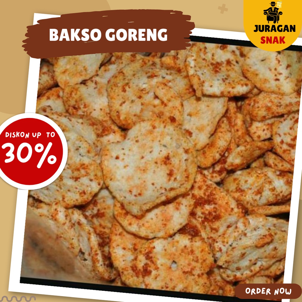 

Basreng Bakso Goreng 100gr Best Quality Original Pedas Asin COD Free Ongkir Terlaris Termurah