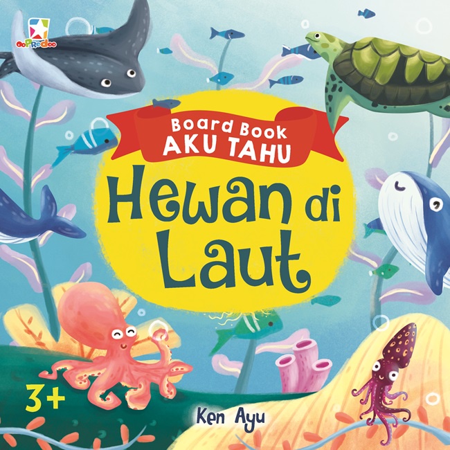 BUKU ANAK  - Opredo Board Book Aku Tahu: Hewan di Laut BARU, ORIGINAL DAN MASIH