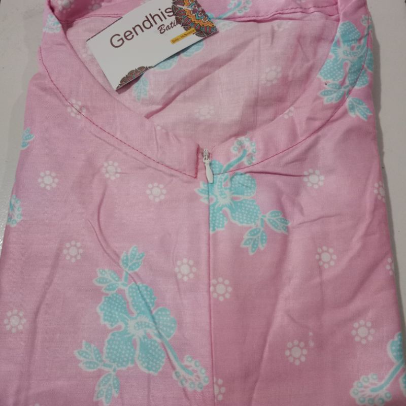 daster gendis jumbo XXXL busui, hamil LD 130 PB 110 saku kanan, rayon adem-G tiara pink