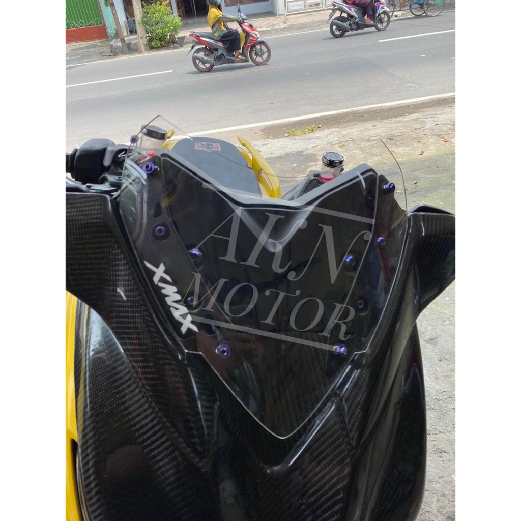 windshield visor yamaha xmax 250 kaca depan xmax polos