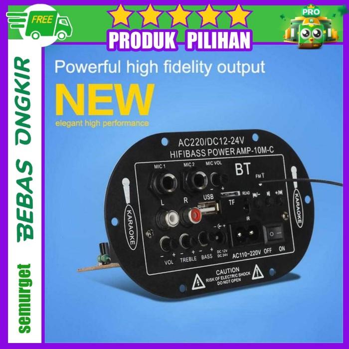 Rondaful Amplifier Board Audio Bluetooth Subwoofer DIY 35W SF-2MIC