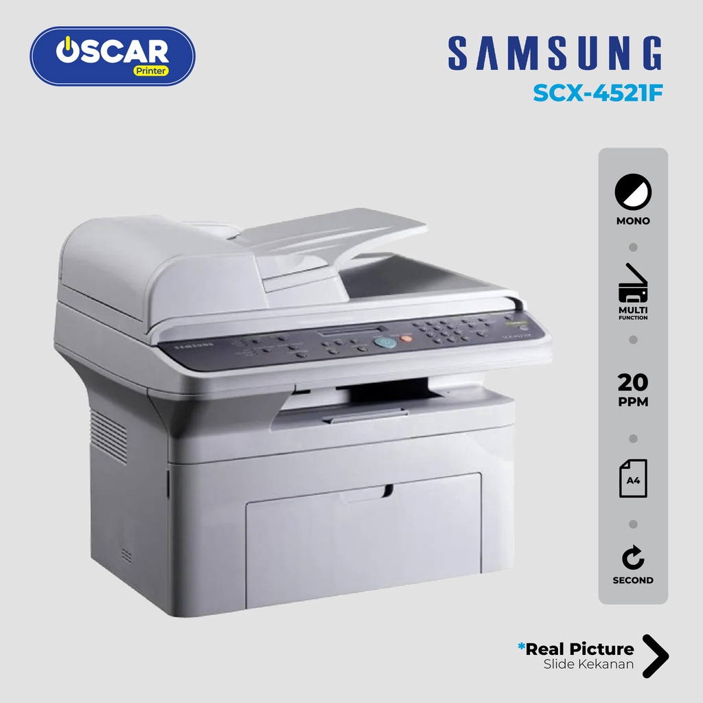 Mesin Fotocopy Mini Samsung SCX-4521F Mono | Print Scan Copy